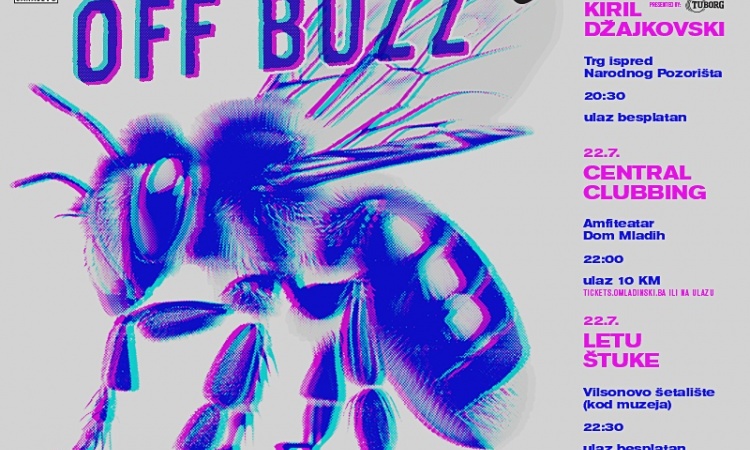 OFF Buzz 2023: Kiril Džajkovski, Letu Štuke i Central Clubbing